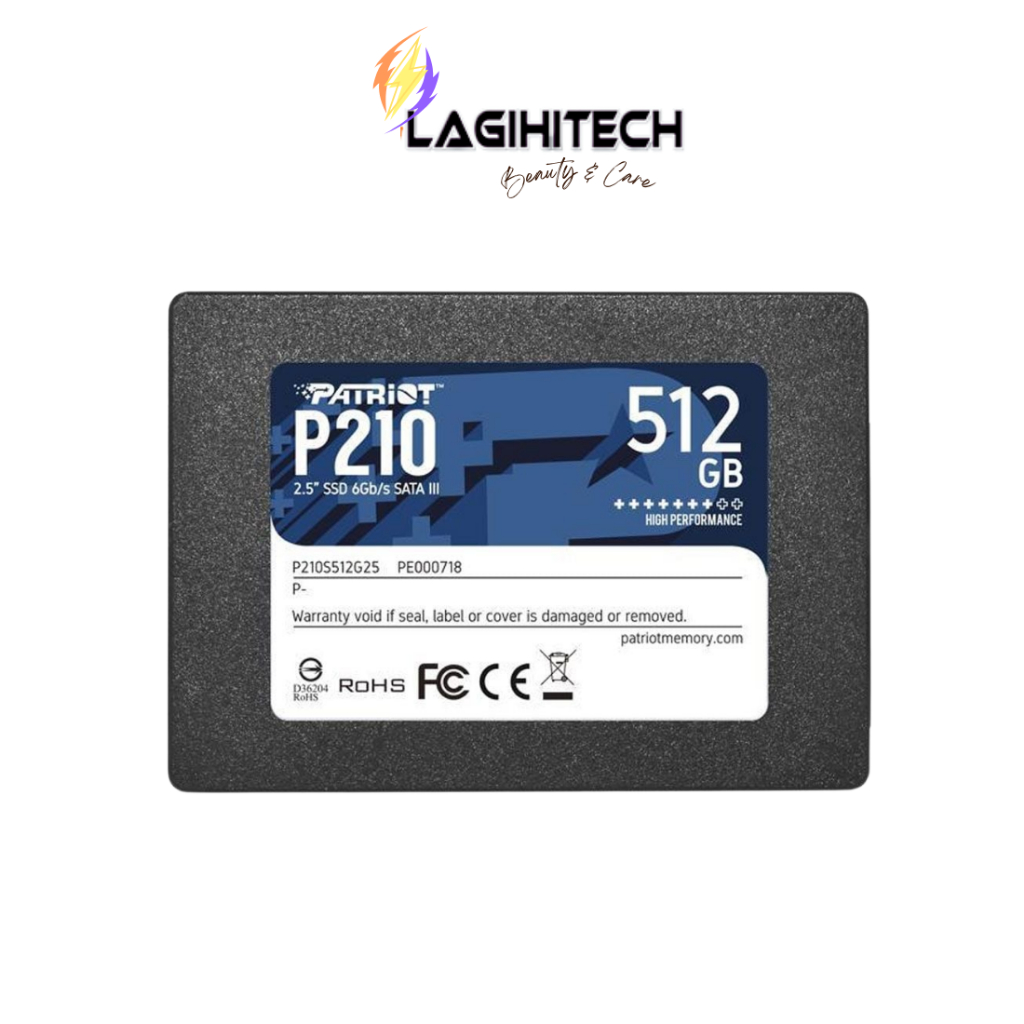 Ổ Cứng SSD Patriot P210 128GB / 256GB / 512GB 2.5 inch SATA iii Hàng Chính Hãng - Bảo Hành 36 Tháng