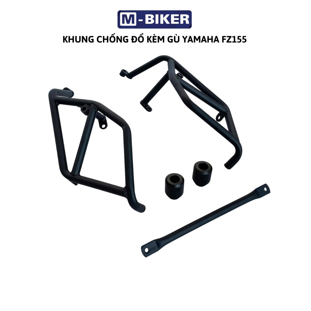 Chống đổ fz155, khung chống đổ fz155, bảo vệ lốc máy fz155 chất liệu thép, sơn tĩnh điện.