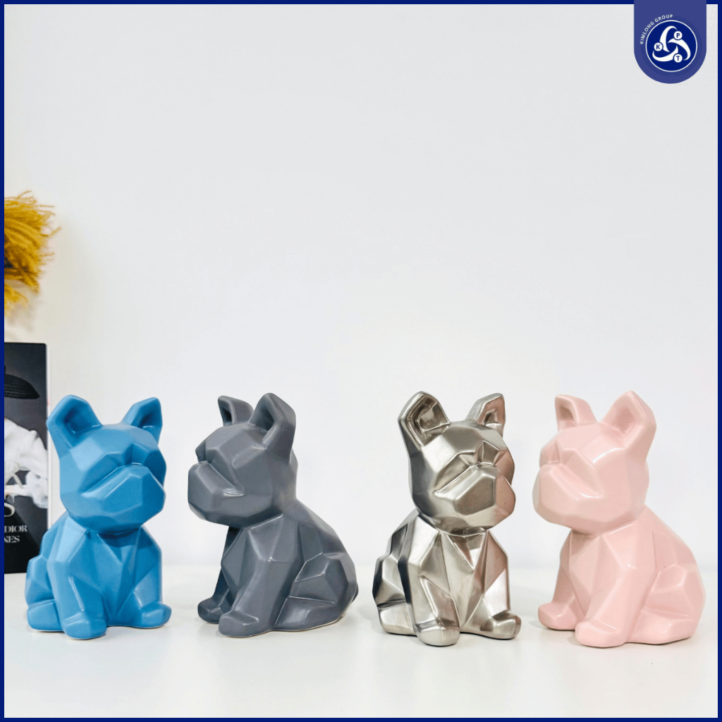 Gốm decor chó - B001