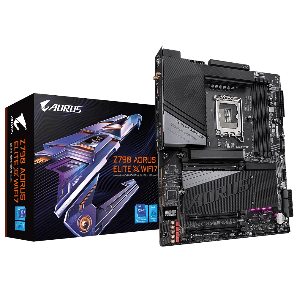 Bo mạch chủ Mainboard Gigabyte Z790M AORUS ELITE AX DDR5 (Wifi+Bluetooth)