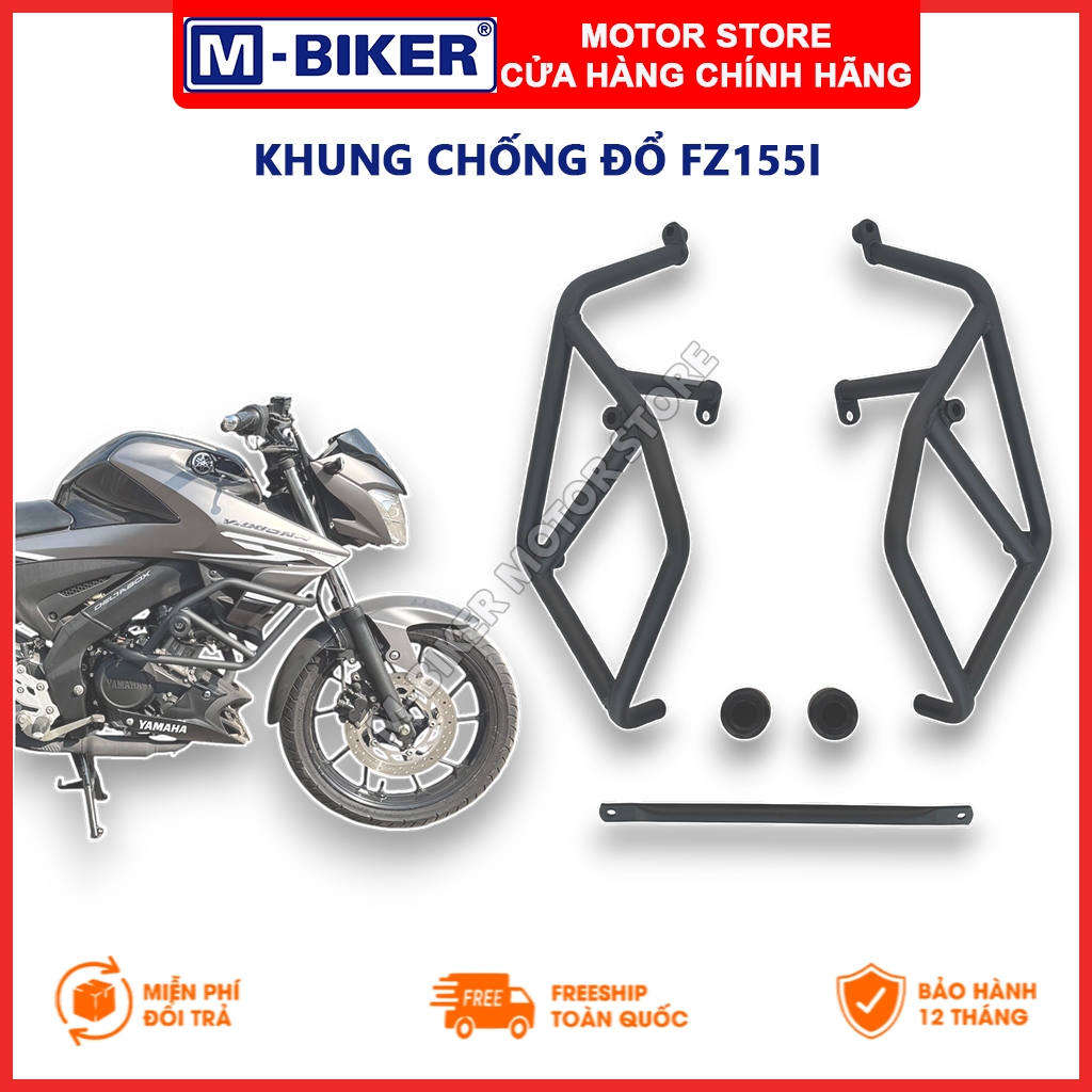 Chống đổ Fz155, Khung chống đổ Fz155, Chống đổ kèm gù dành cho Yamaha Fz155