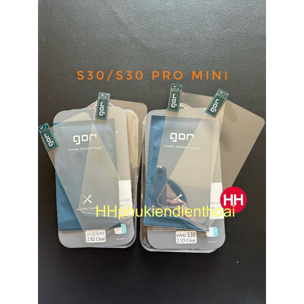 Kính cường lực Vivo S30 , S30 Pro Mini GOR phủ nano ,trong suốt