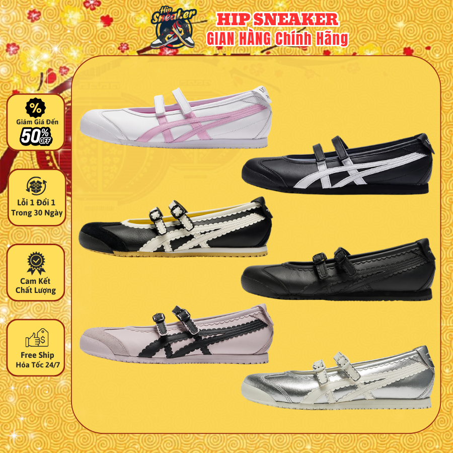 [ Chính Hãng ] Giày Onitsuka Tiger X Patou Mexico 66 Ballerina & Mexico 66 TGRS Bản Cực Hot.