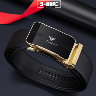 Thắt lưng nam Dabaraac da cao cấp mặt mạ kim khóa tự động sang trọng lịch lãm TL85