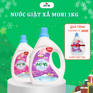  Nước Giặt Xả MORI Can 1Kg Nước Giặt Đậm Đặc Hương Nước Hoa_MR005 