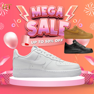   HÀNG CHÍNH HÃNG  Giày Nike Air Force 1 Low AUTHENTIC Basic Cổ Thấp Nam Nữ. Bao Check 