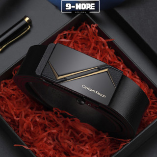 Thắt lưng nam 9-HOPE da cao cấp khóa kim loại tự động không gỉ - Cam kết bảo hành 6 tháng TL70