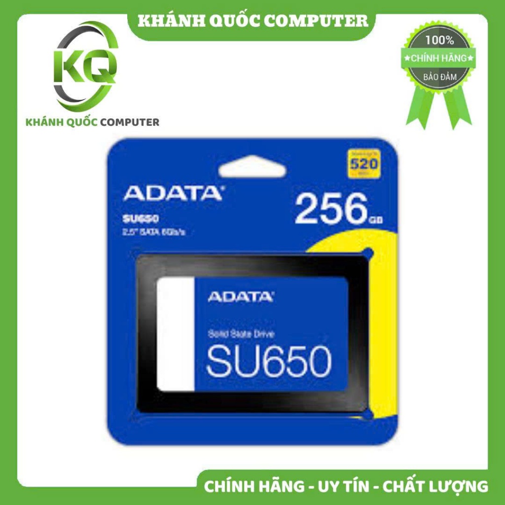 Ổ cứng SSD Adata SU650 256GB | SATA III, 2.5"
