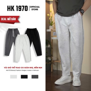  Quần Nỉ Nam Nữ Mềm Mịn Co Giãn Nhẹ Dáng Baggy Quần Ống Suông Nam Nữ Phong Cách Thể Thao Q232 