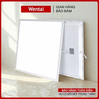  【65W COMBO 2-3 ĐÈN LED PANEL 50W 60W 75W 600x600mm - Âm Trần Vuông Công Suất Cao - Bảo Hành 1 Năm - Ánh Sáng Trắng 