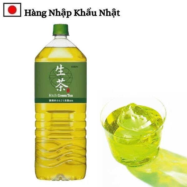 [Đến Từ Nhật Bản] Trà Xanh Tươi Namacha Kirin Dung Tích 2 Lít Hương Vị Thiên Nhiên