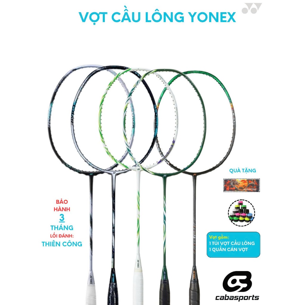 Vợt cầu lông Yonex Astrox 88D/S Game, 100Tour VA, Nextage, NanoFlare Nextage, 100ZZ, 88DPro, 88SPro,