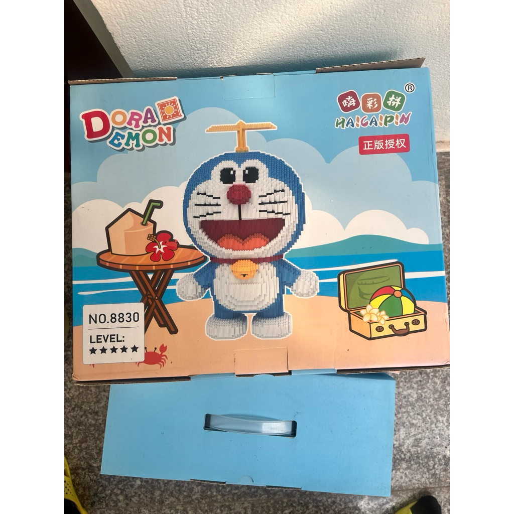 [Xả kho] Đồ chơi xếp hình Doraemon 65cm Mario 50cm