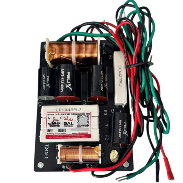 Phân tần Felix chính hãng dbacoustic T24N-1 (1 cái) dùng cho loa đôi, hỏa tiễn, phi thuyền