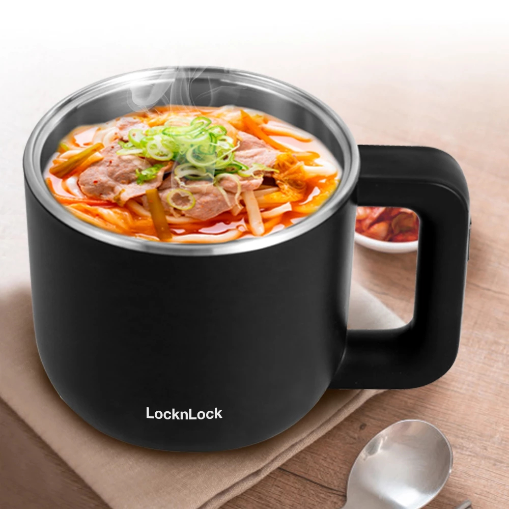 Nồi điện đa năng LocknLock EJP116BLK, dung tích 0.8L - Hàng Chính Hãng