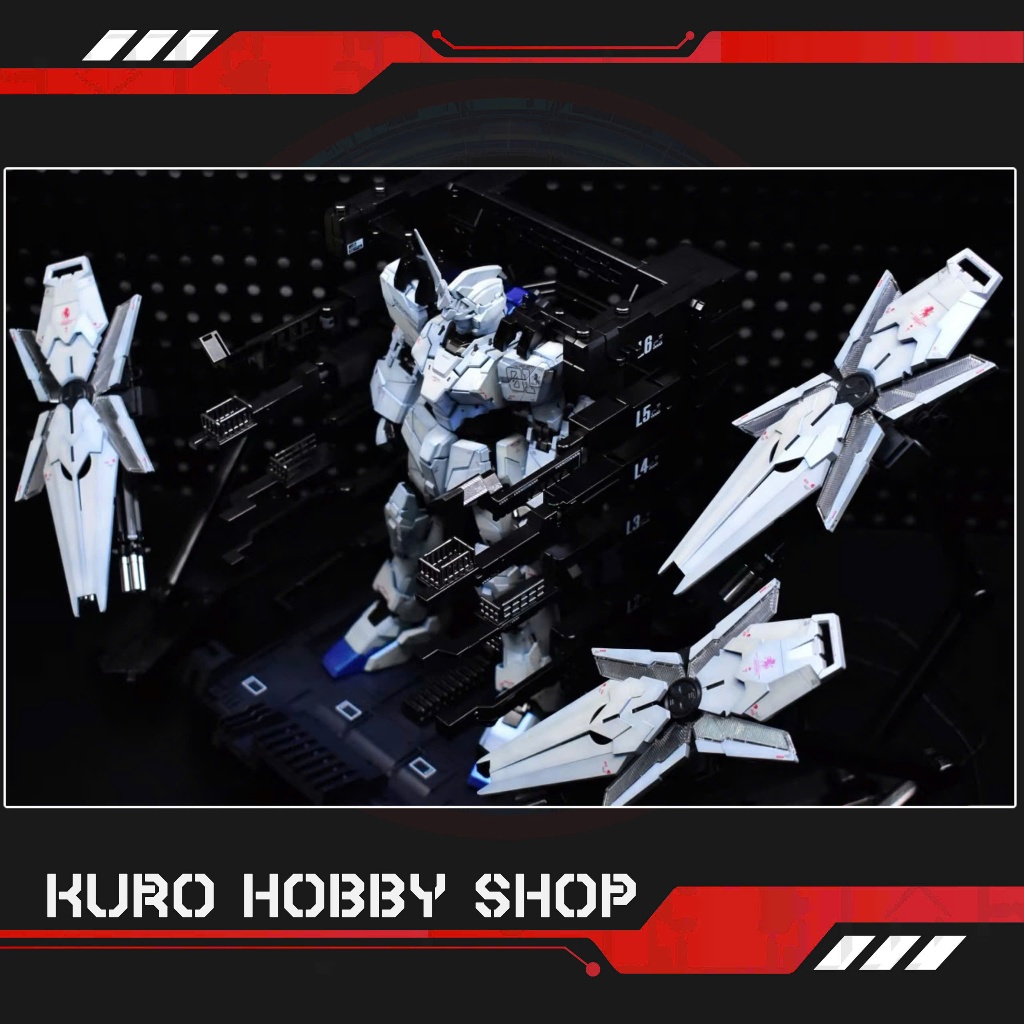 [BẢN FIX LỖI] Mô hình lắp ráp 2201 MGEX Unicorn Fighter Ver.Ka + LED System (Tặng kèm base, LED, dec