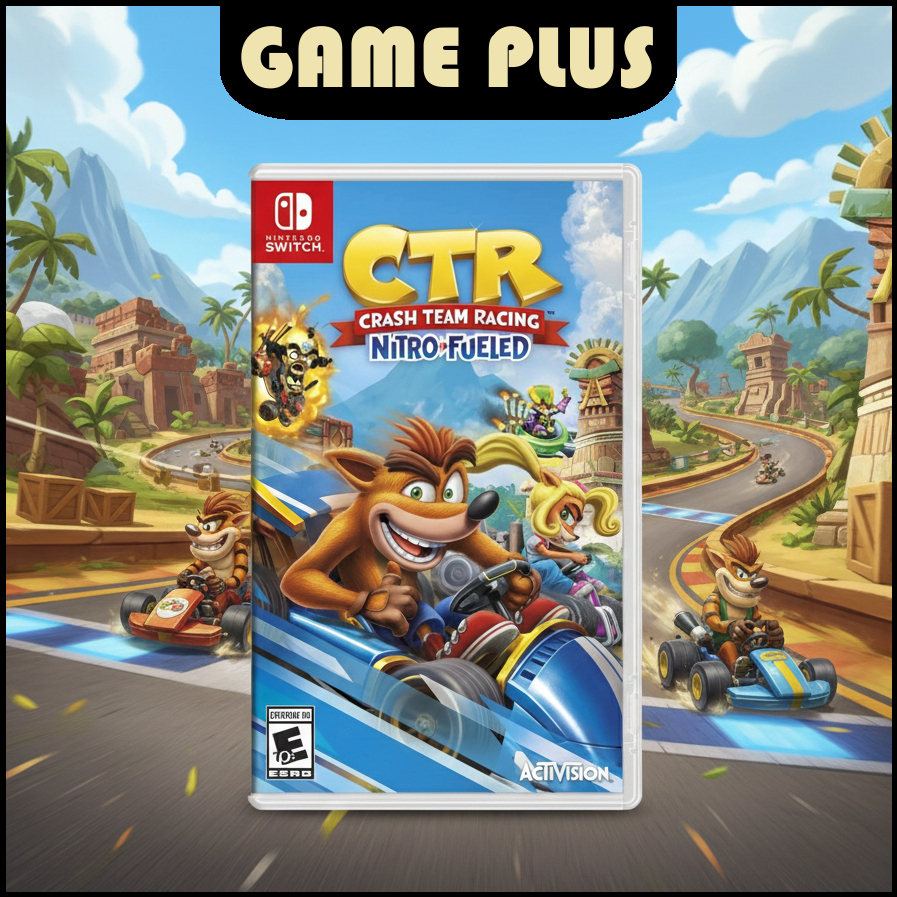 Băng Game 2ND CTR Crash Team Racing Nitro Fueled cho máy Nintendo Switch