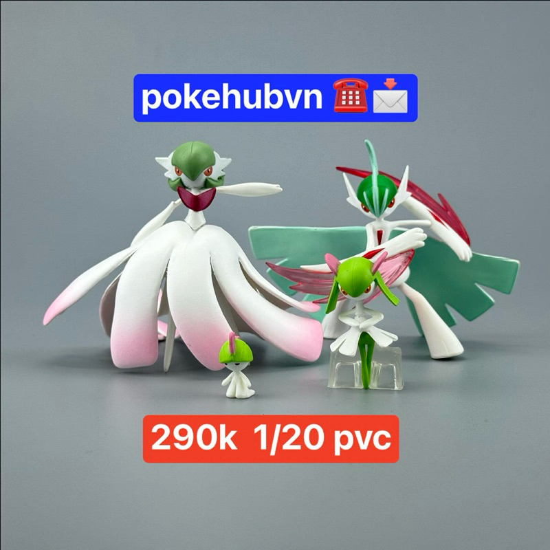 mega gardevoir set 4  pvc recast 1/20
