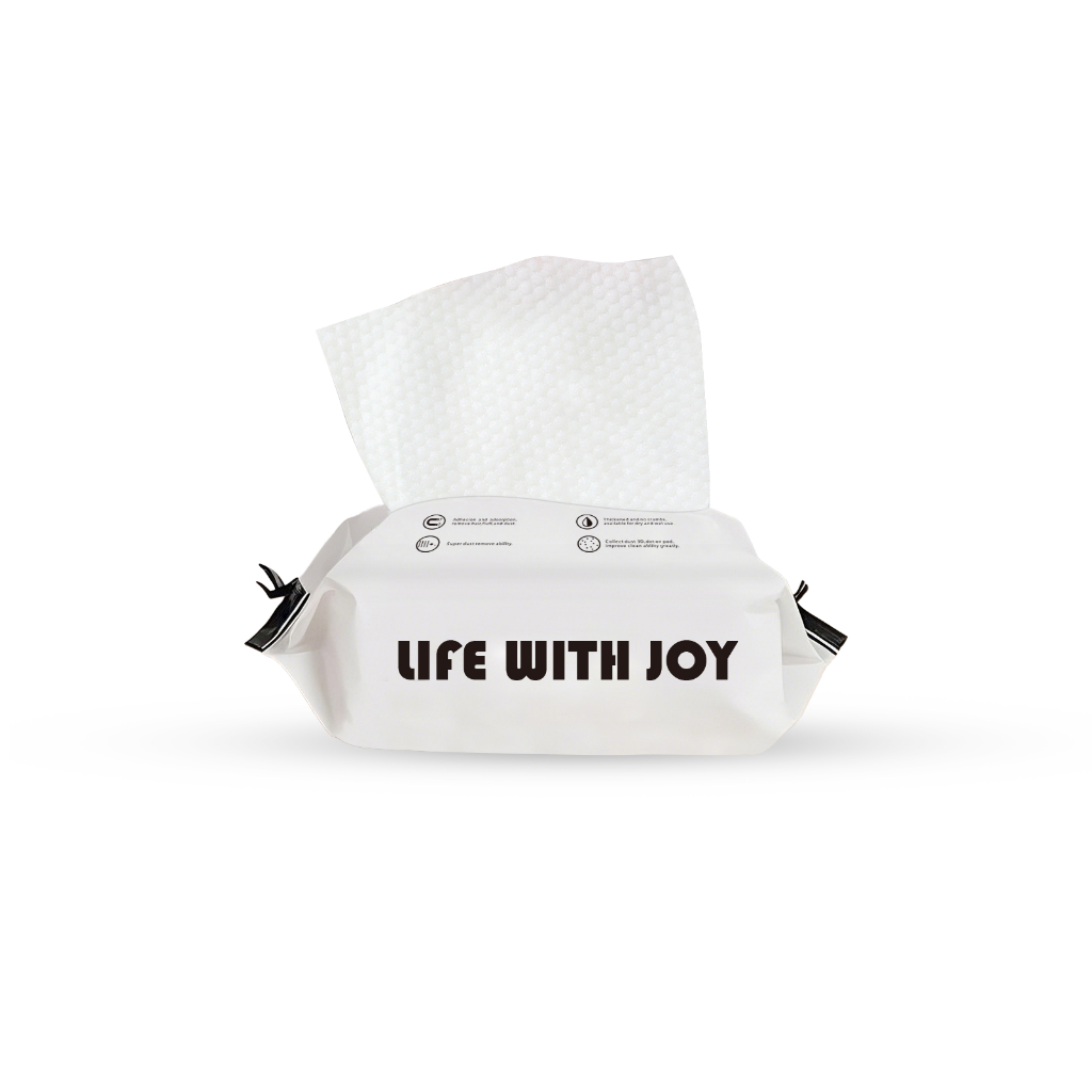 Khăn giấy vệ sinh lau dọn dùng 1 lần Zolele dùng chung cây lau kẹp DM02