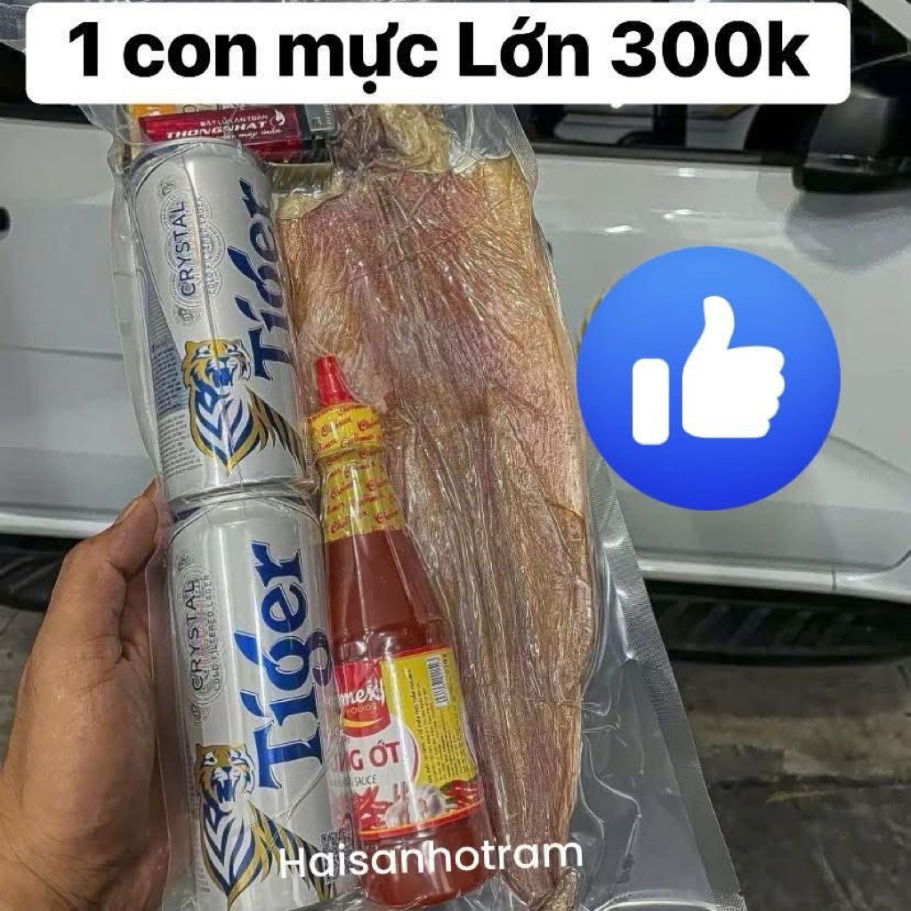 1 con Mực Khô( Size Lớn Nhất) 6-10 con/kg- Mực Lớn Bao Hàng Loại 1 Mang Biếu Tặng