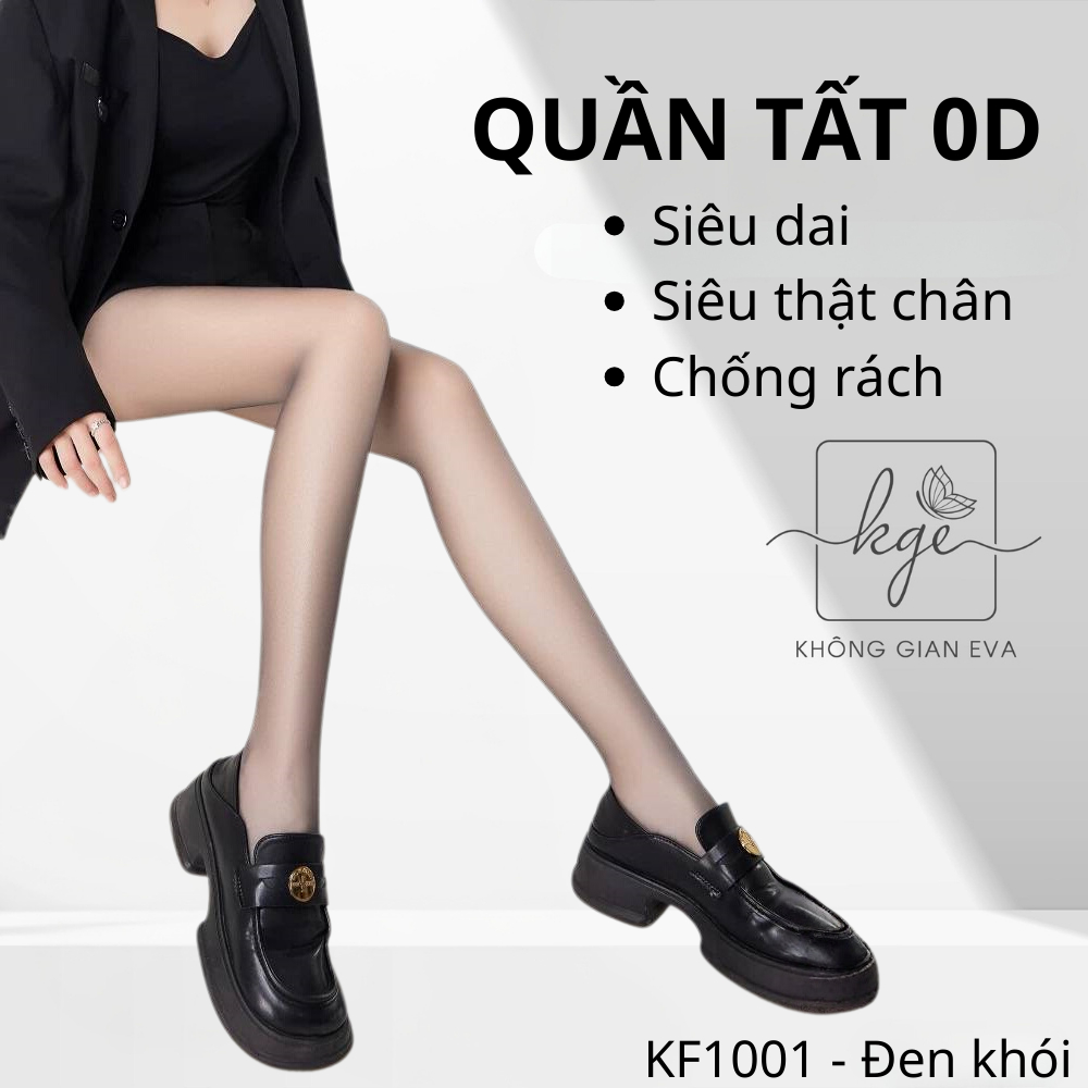 Quần Tất Tàng Hình Che Khuyết Điểm Tạo Hiệu Ứng Thon Gọn Chân Chất Liệu Trong Suốt Cao Cấp KF1001