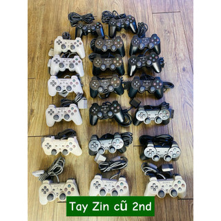 Tay cầm PS2 ( tặng điã Pes)