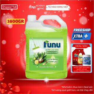 Nước Lau Sàn Funu Sạch Nhanh Sau Một Lần Lau, Khử Mùi Hôi Hiệu Quả, Hỗ Trợ Xua Đuổi Côn Trùng Nhanh