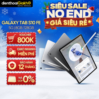  Máy Tính Bảng Samsung Galaxy Tab S10 FE Wifi 8GB 128GB Chính Hãng – Màn 10.9” | Pin 8000mAh | Học Tập Giải Trí Đa Nhiệm 