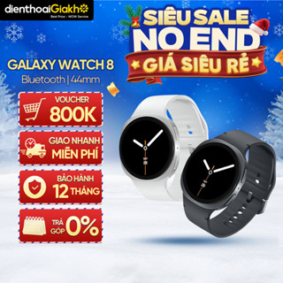  Đồng Hồ Thông Minh Samsung Galaxy Watch 8 Bluetooth 40mm   44mm | Galaxy AI GPS Tần Số Kép - Chính Hãng 