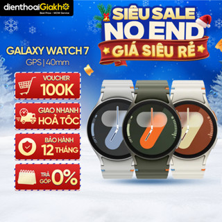  Đồng Hồ Thông Minh Samsung Galaxy Watch 7 Bluetooth  40mm Chính Hãng Bảo Hành Điện Tử 12 Tháng 