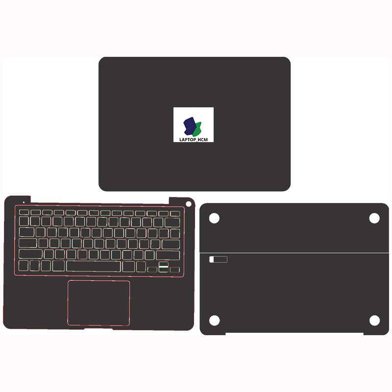 Decal skin MacBook Pro (13-inch, 2008) cắt sẵn mặt ACD