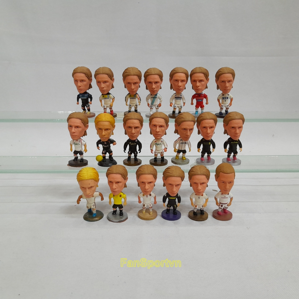 Mô hình tượng cầu thủ bóng đá REPAINT Torres Liverpool Chelsea Spain AC Milan Atletico Madrid Sagan 