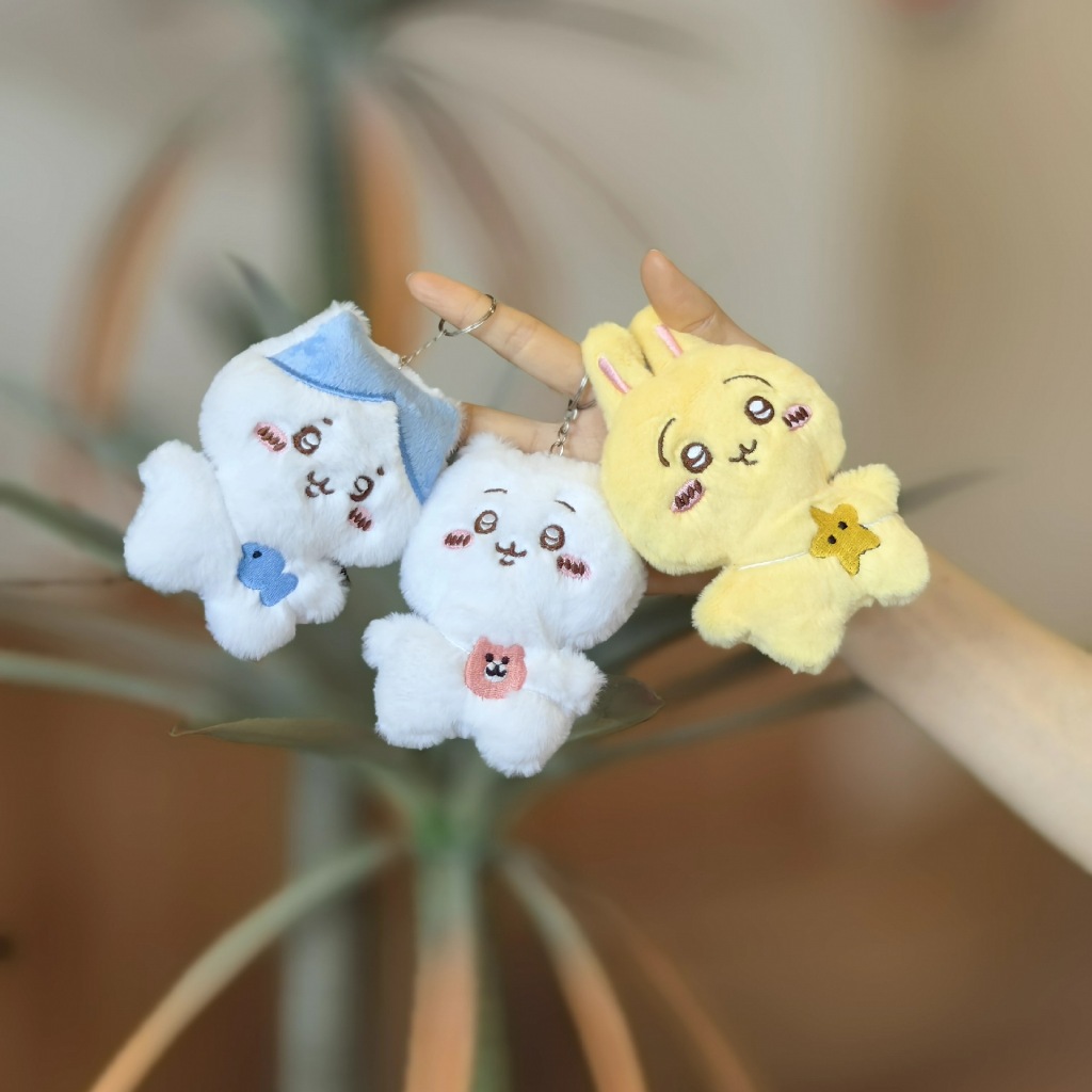 Móc khóa hoạt hình Chiikawa Gấu Bông dễ thương, phong cách thời trang Chiikawa, Hachiware, Usagi