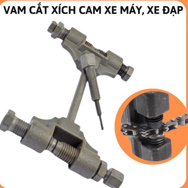 Vam cắt xích cam xe máy,xe đạp Century,vam đột xích,cảo tháo mắt sên xe máy,cảo dây sên cam xe đạp,c