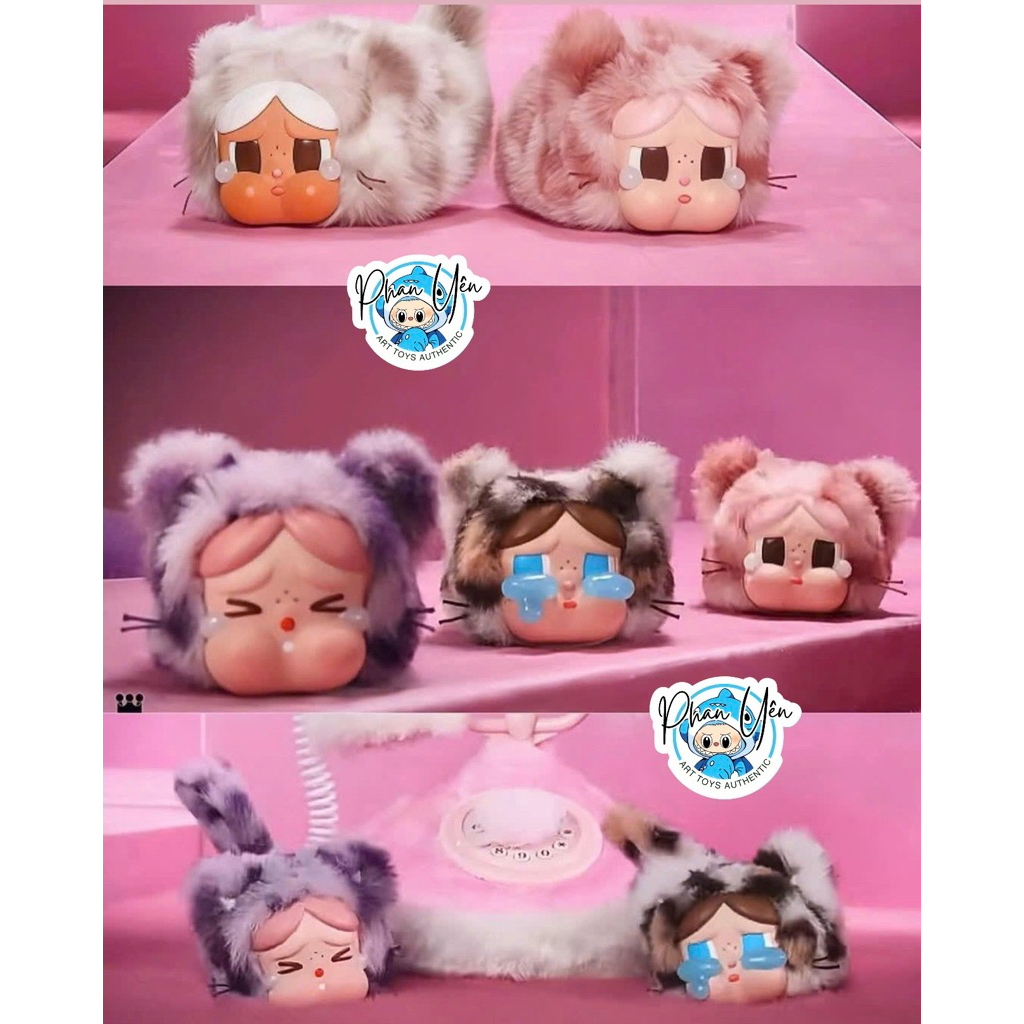 [HOẢ TỐC] Móc Khoá Bông Plush Keychain Crybaby Wild but Cutie Crybaby Mèo – PY Corner