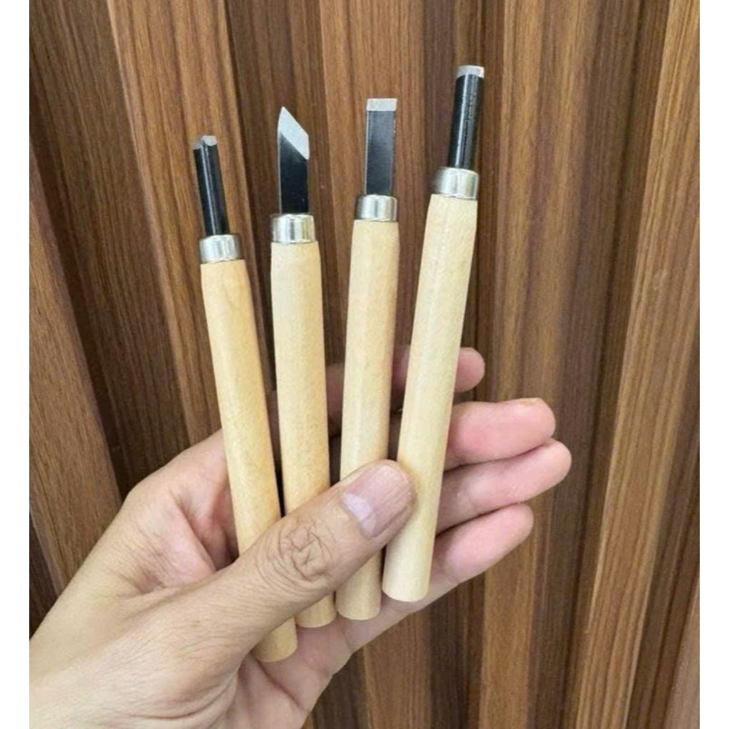 Bộ Đục Điêu Khắc Gỗ Làm Vườn, Làm  Bonsai Mini