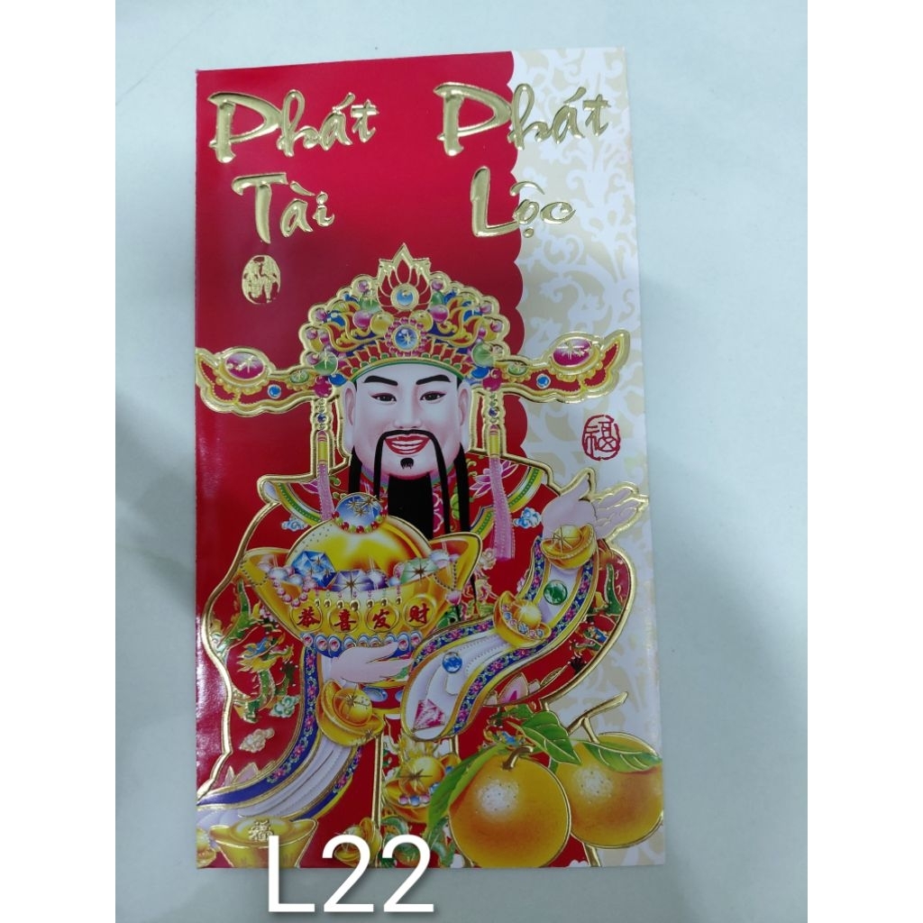 Bao Lì xì Thần Tài L22