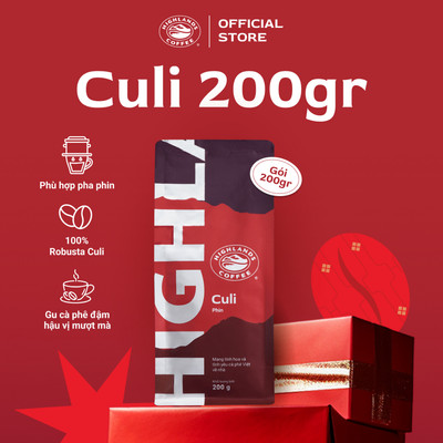 Cà Phê Rang Xay Culi Highlands Coffee 200g