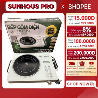  Bếp Hồng Ngoại TATAMI Đa Năng Công Suất Cao 3500W Không Kén Nồi Không Bức Xạ Tiết Kiệm Điện 