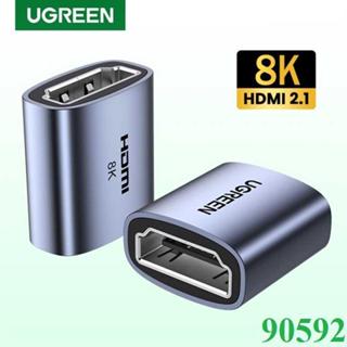  Đầu nối HDMI Ugreen 20107 90592 HD159 Cao Cấp  HD 2.1 l 4K x 8K@60Hz 48Gbps eARC 3D HDG  