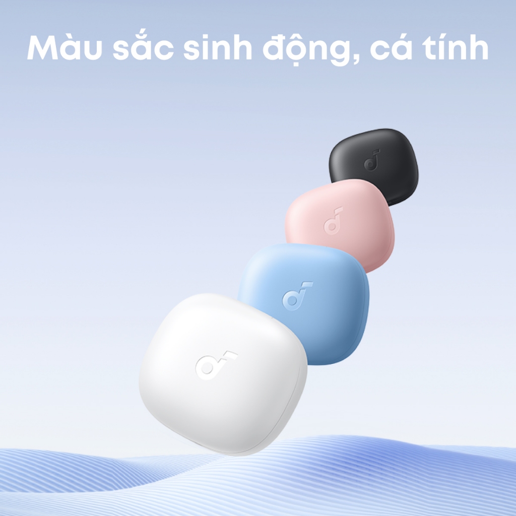 Tai nghe bluetooth soundcore R50i (P20i) siêu nhỏ gọn | 30 giờ phát nhạc | Chống nước IPX5 | Tích hợp phiên dịch | BigBuy360 - bigbuy360.vn