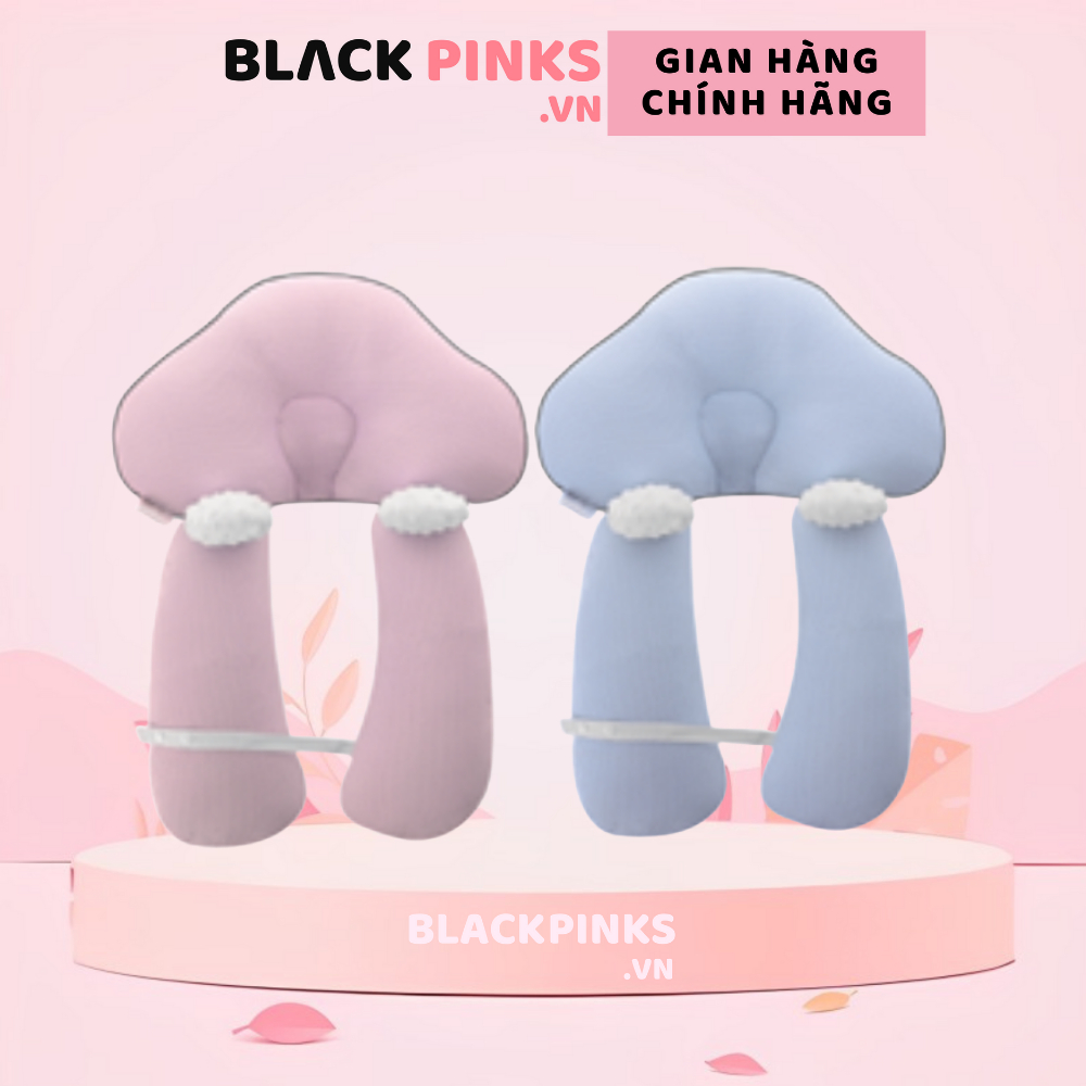 Gối chặn chữ U đa năng Aibedo cho bé (Blue / Pink)