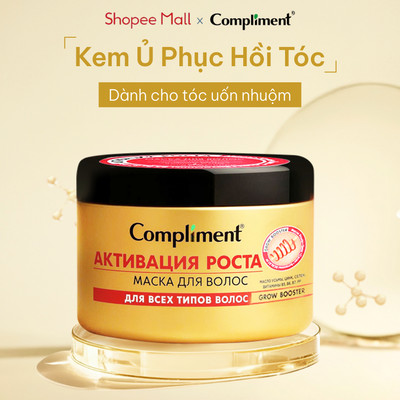 Kem Ủ Tóc Compliment Keratin Phục Hồi Hư Tổn, Giảm Khô Xơ & Gãy Rụng Cho Tóc Uốn Nhuộm 500ml
