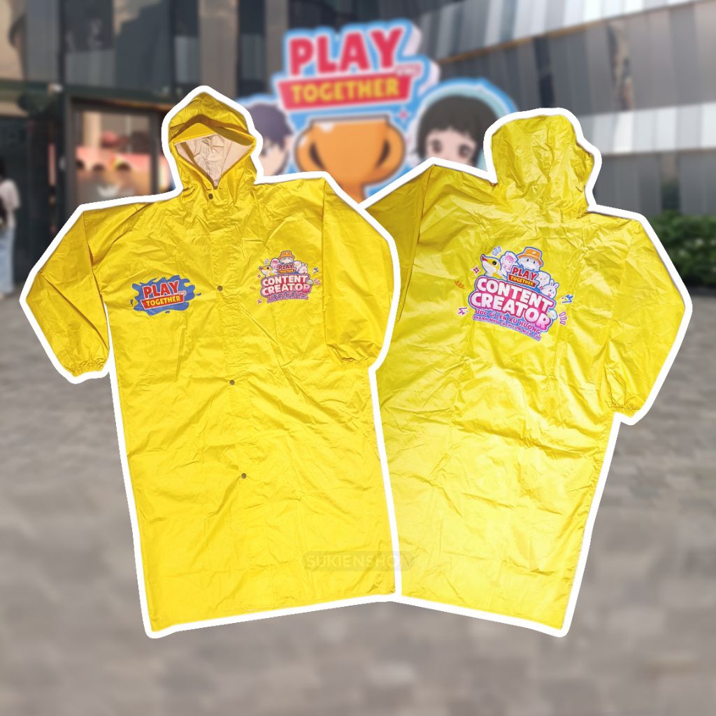 Áo Mưa Content Creator Play Together by VNGGames