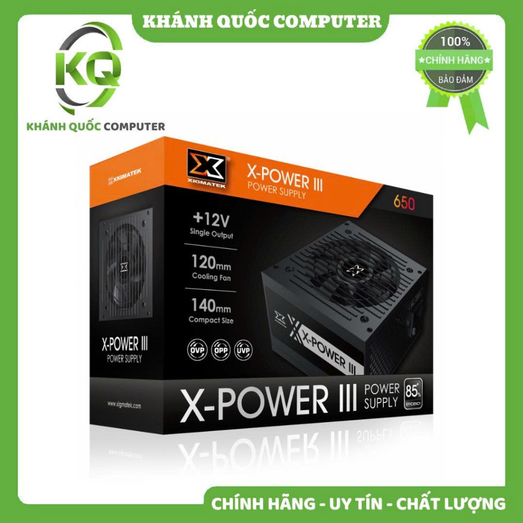 Nguồn máy tính Xigmatek X-POWER III 650 - 600W EN45990