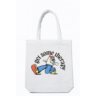 Túi tote canvas Get some theraphy Uncommon sons x NOC.