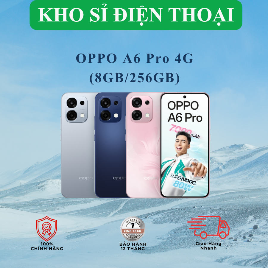 OPPO A6 Pro 8GB/256GB - Hàng Chính Hãng NguyênSeal, Bh 24T