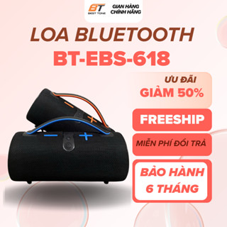 BT-EBS-618 – Loa Bluetooth 30W Bass Mạnh,Thiết kế nhỏ gọn, dễ xách tay,Chuẩn IPX5 giúp chống nước