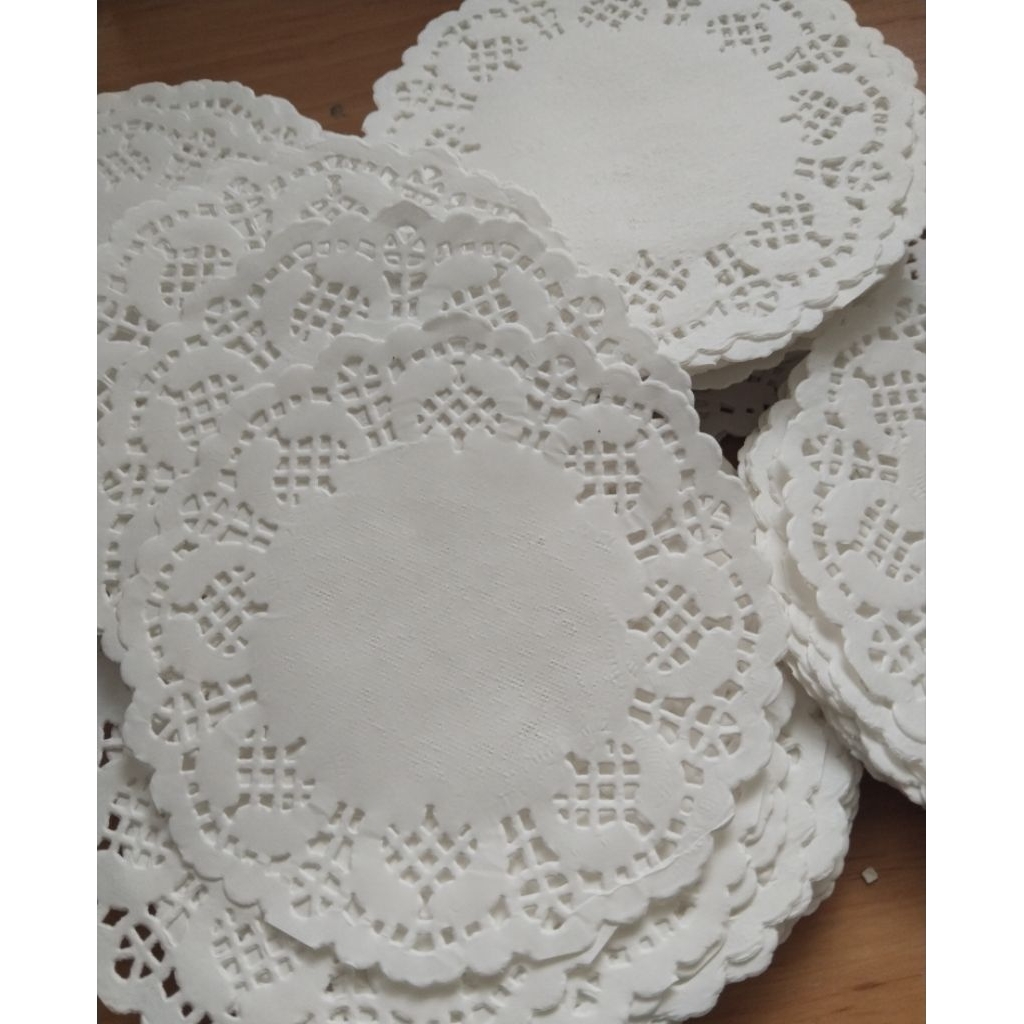 Set 20 tờ giấy Ren Decor