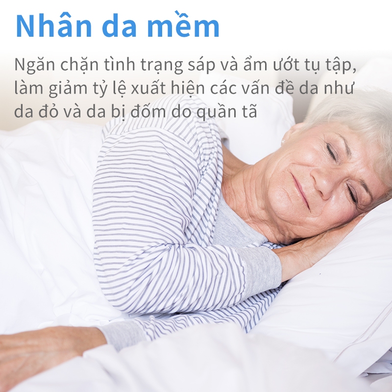 Bỉm quần/dán người già Phiên bản đóng gói trong suốt chất lượng giá tốt combo 10-40 miếng M-L-XL